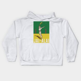 Jai-Alai  - Original Retro Design Kids Hoodie